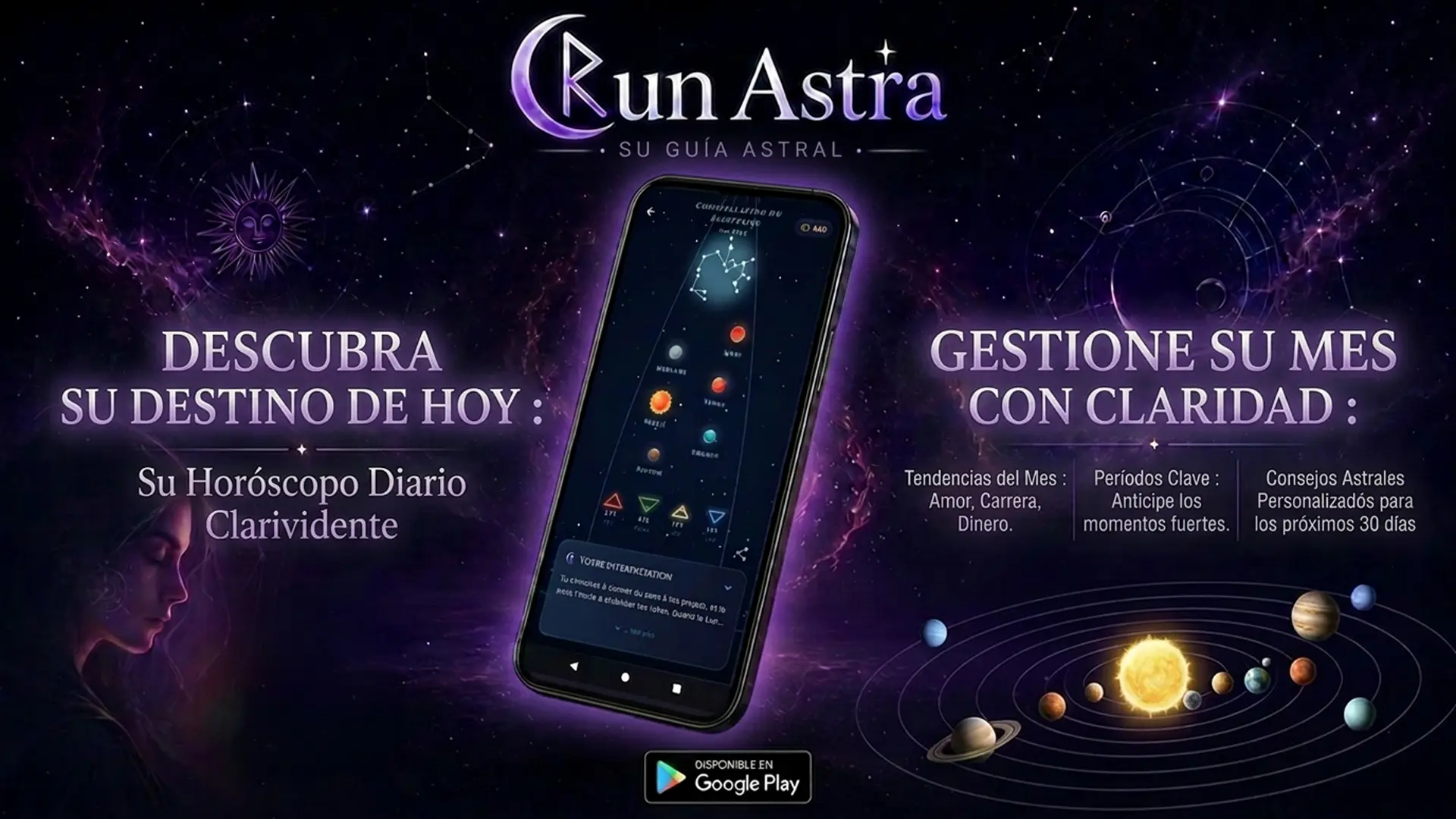Horóscopo astral diario RunAstra