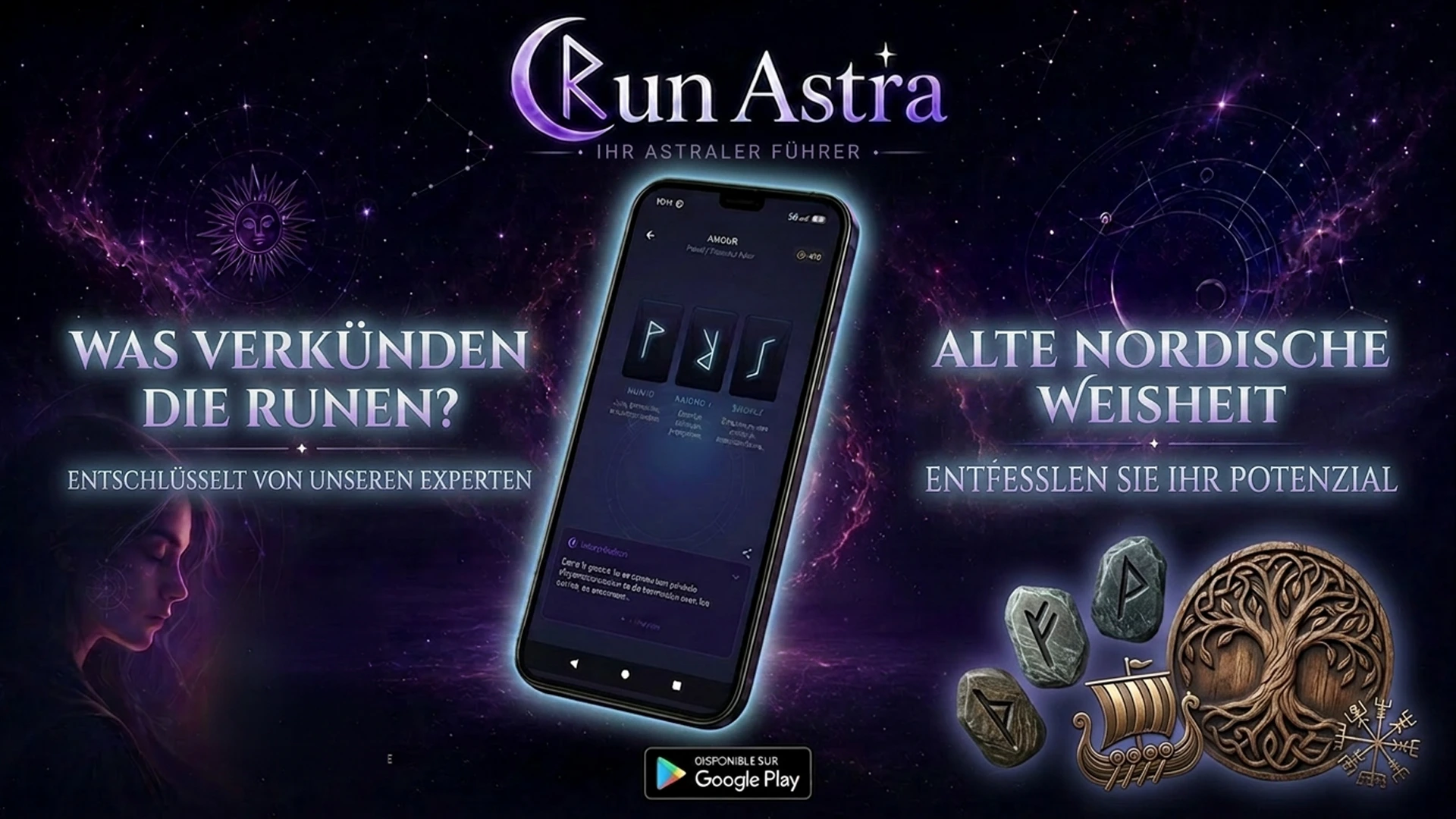 Rituelles Ziehen nordischer Runen