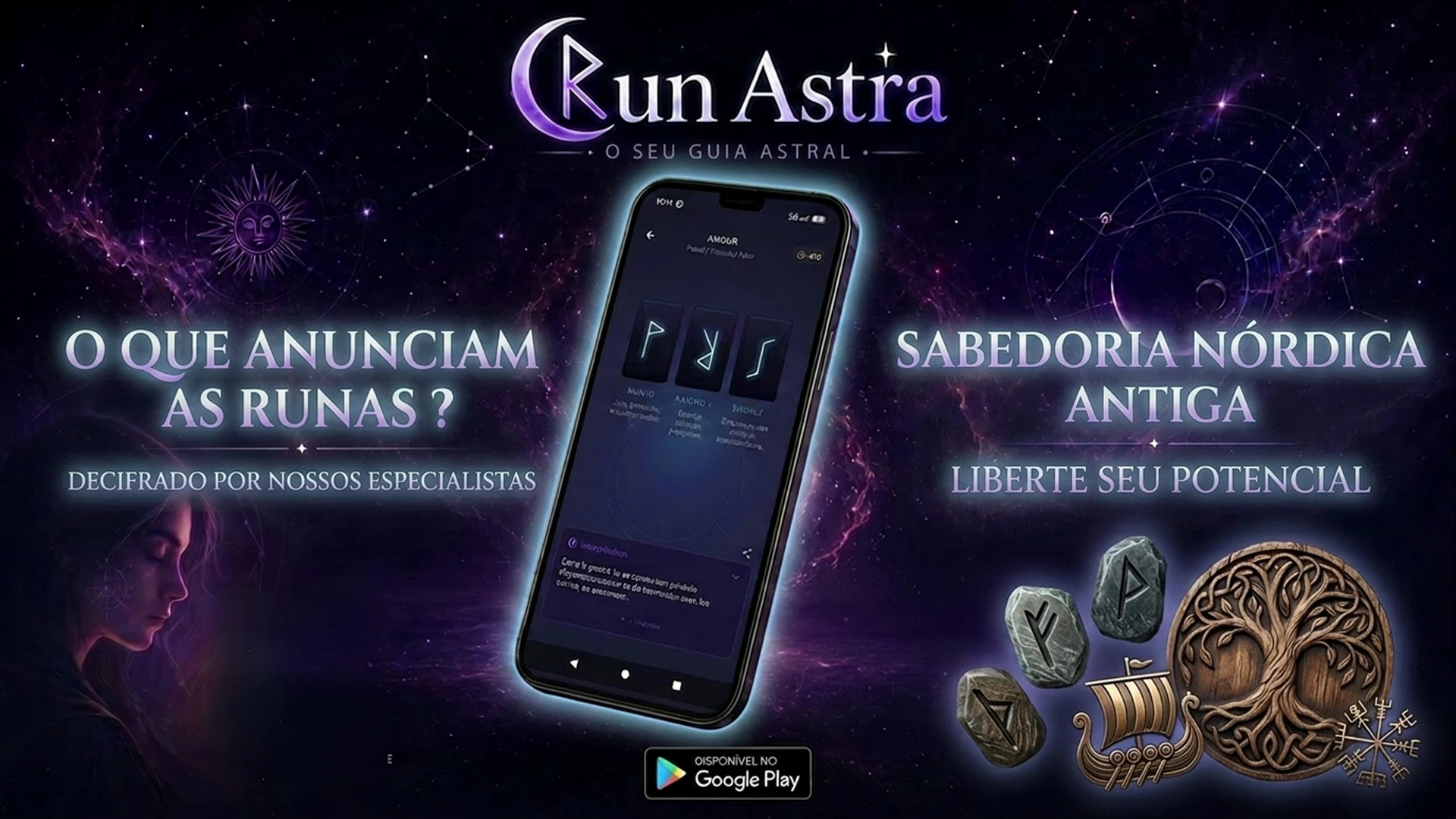Tiragem ritual de runas nórdicas
