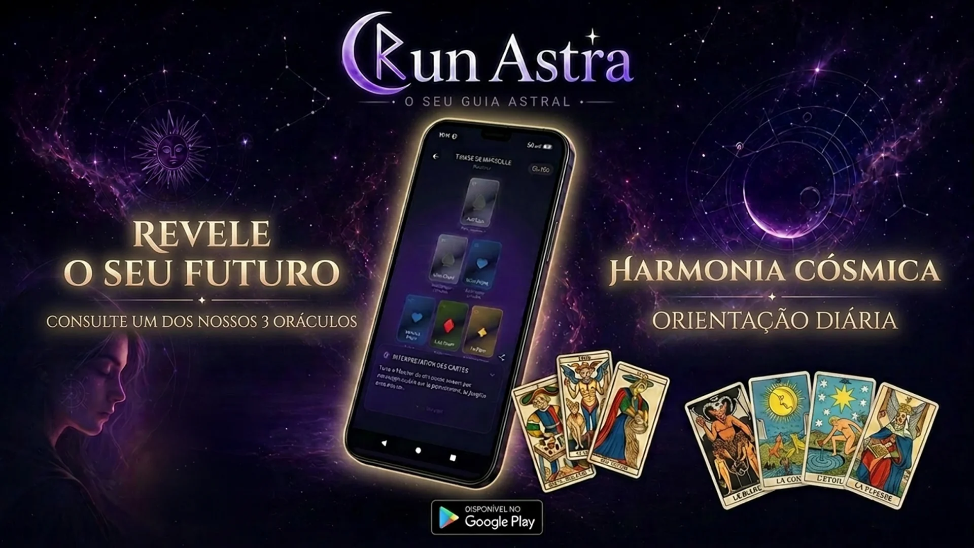 Tiragem Oráculo Belline e Tarot de Marselha