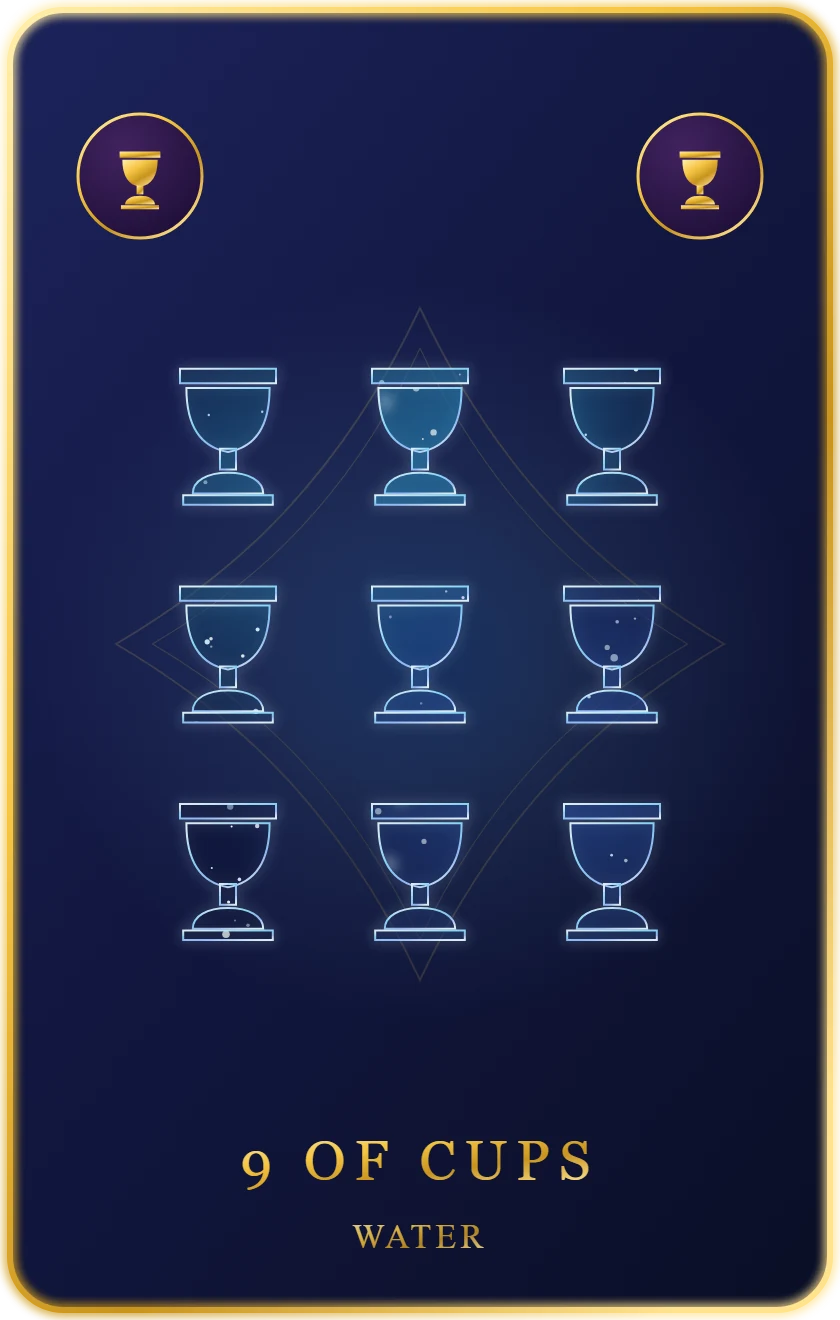 Nine of Cups
