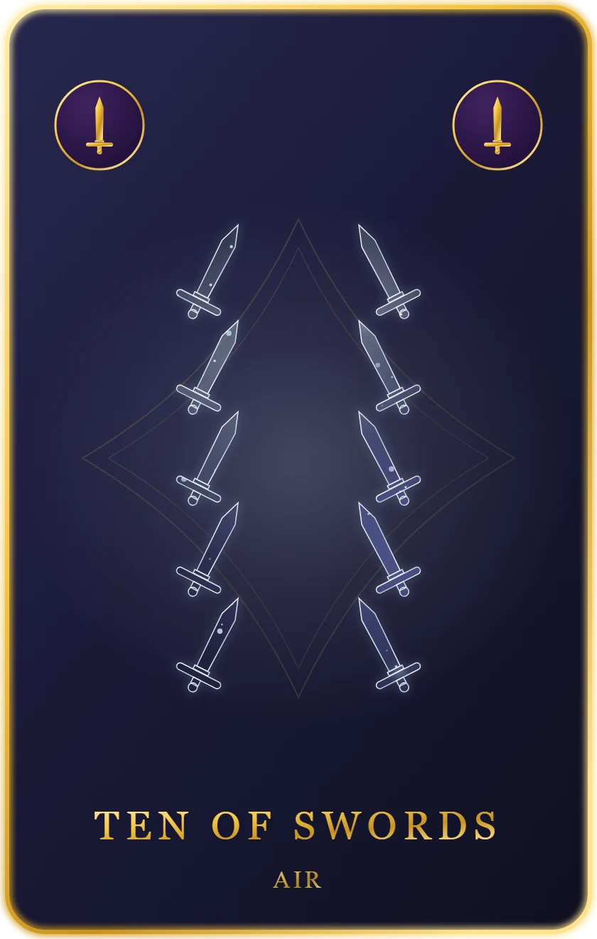 Ten of Swords
