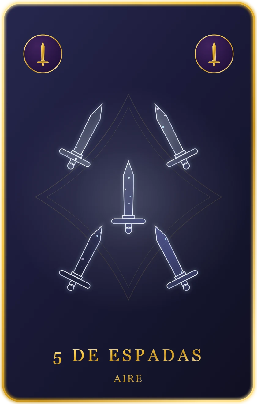 Cinco de Espadas